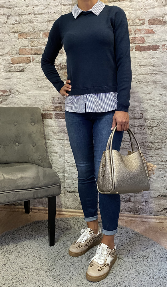 Pull chemise  | Jus de coco