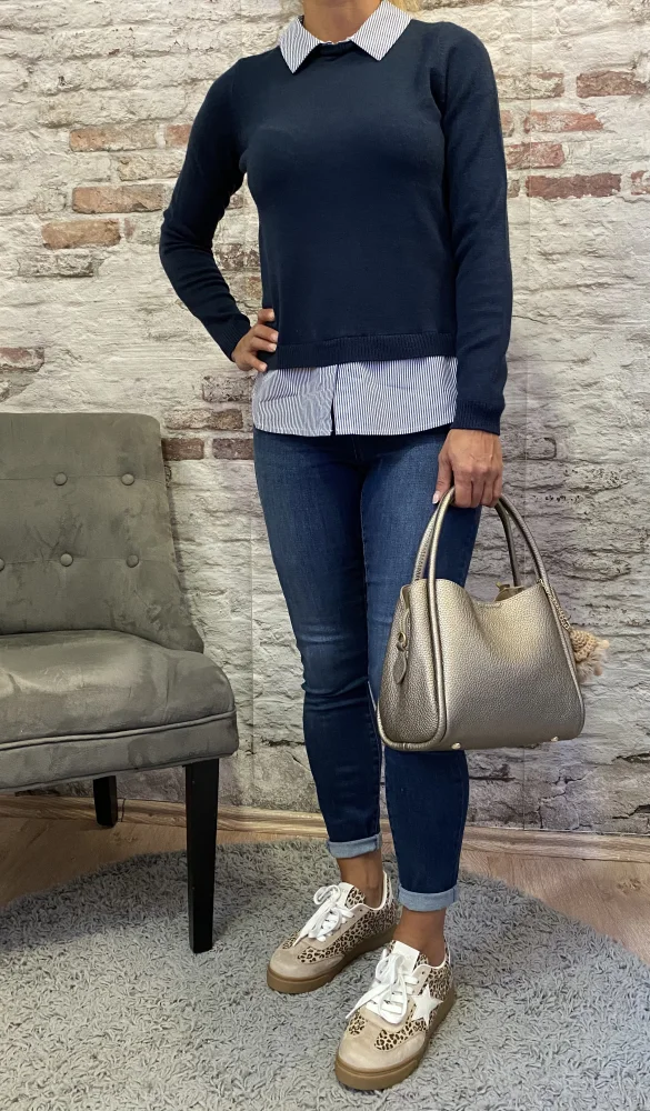 Pull chemise  | Jus de coco 