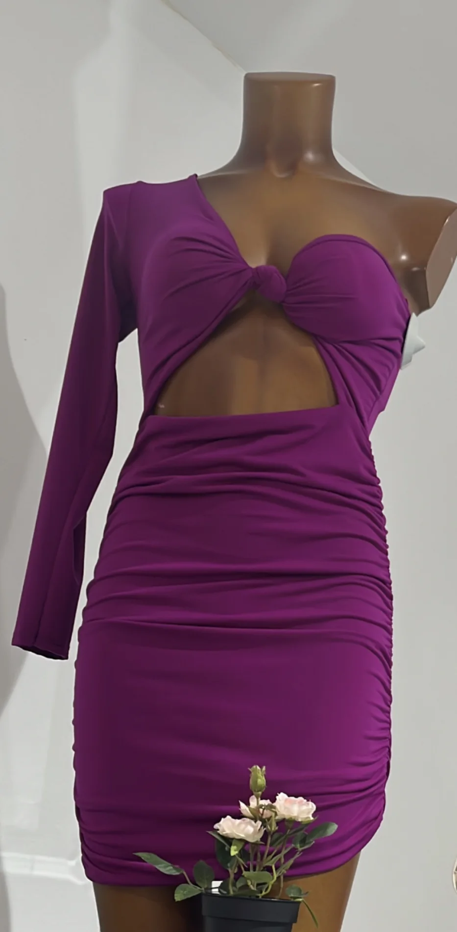 VESTIDO UNA MANGA | New Secret