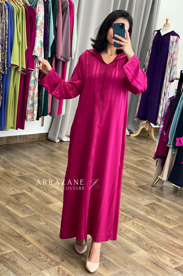 Djellaba Crêpe 2 Rayé Berchman | CasaZaz