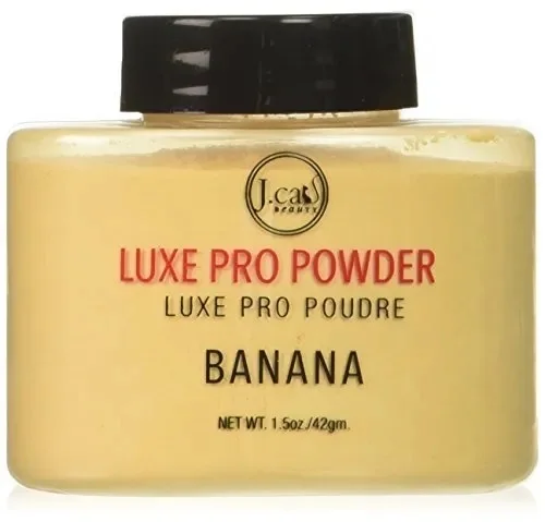 J.Cat Beauty Luxe Pro Powder-Banana | Hit-The-Stage Pharmacy