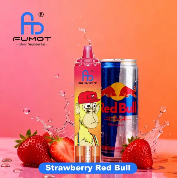 15000 Strawberry redbull Tornado Fumot | Eq vape
