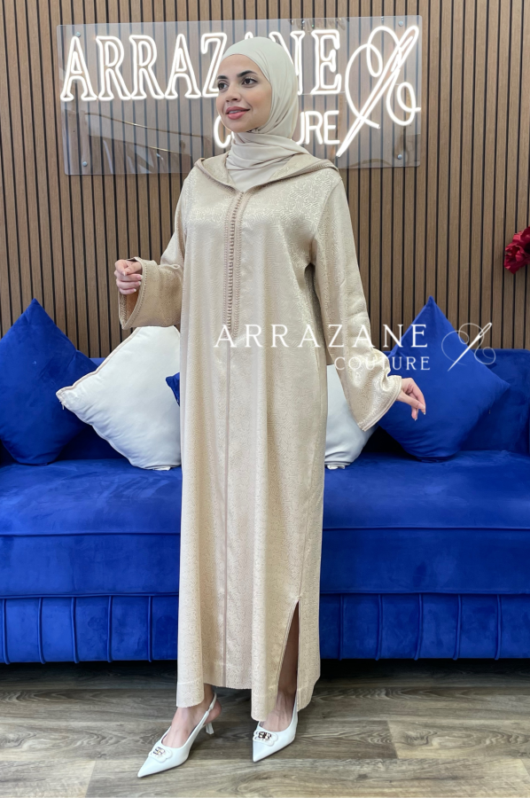 Djellaba Kamkha Créme | CasaZaz