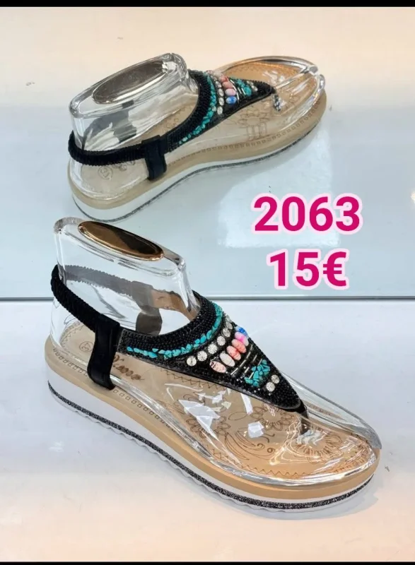 Zehentrenner Sandalen 2063 | Lieblings Schuhe 