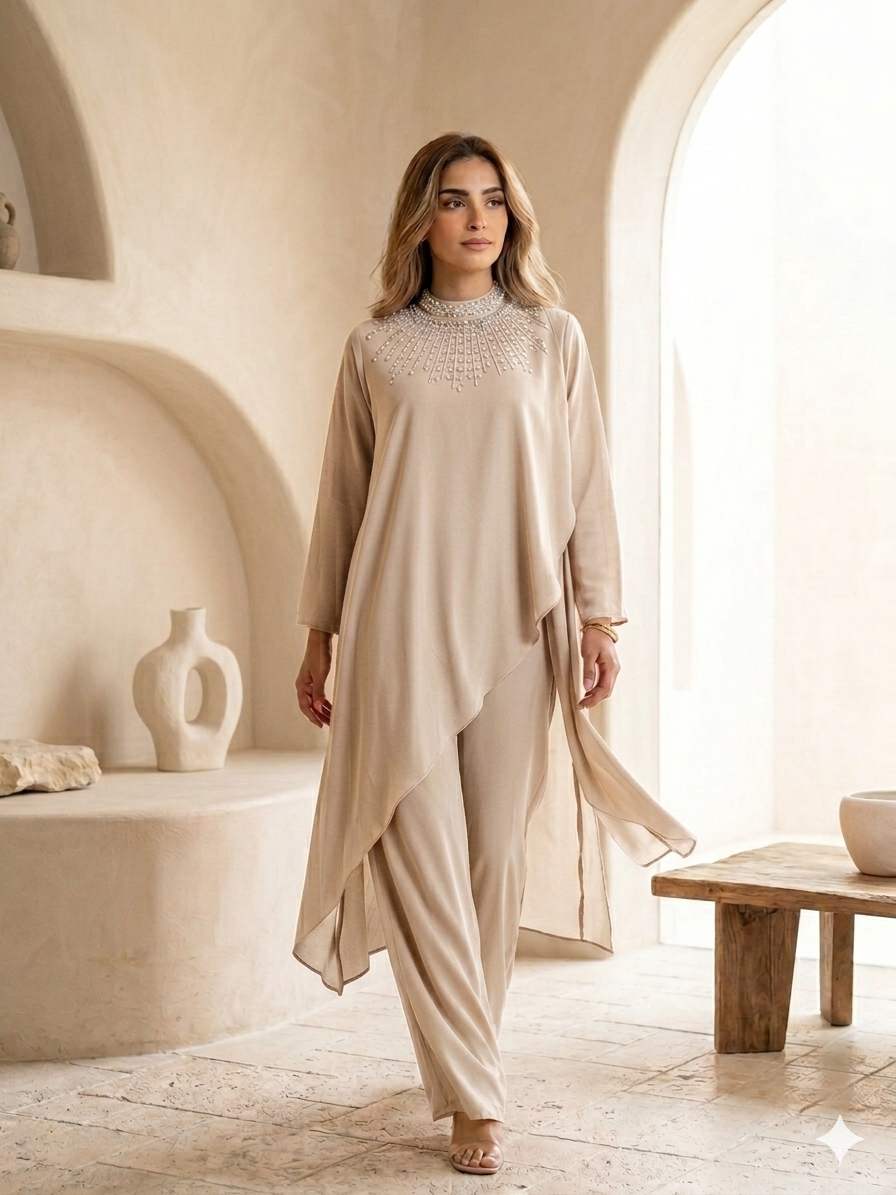 Ensemble pantalon élégance | Pink Corner 974