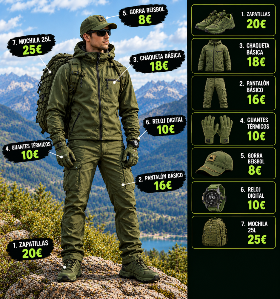 Uniforme + Complementos | Soldado Templario