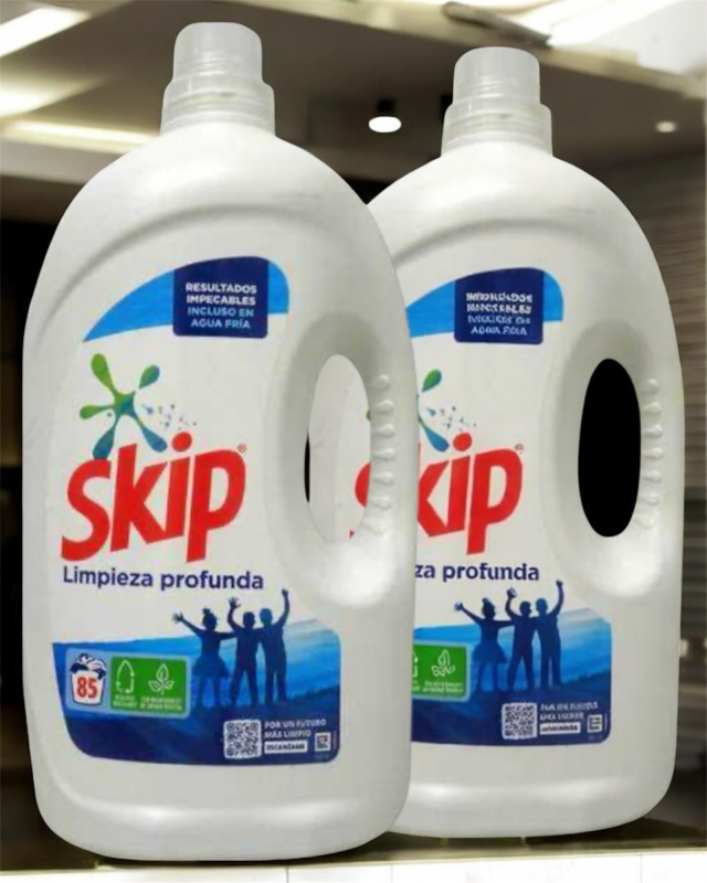 Lot de 2 bouteilles SKIP nettoyage profondeur - 85 LAVAGES - 3,825L = 170 lavages | Miniprix