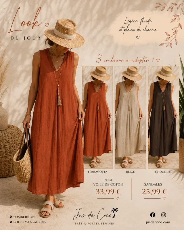 Robe | Jus de coco