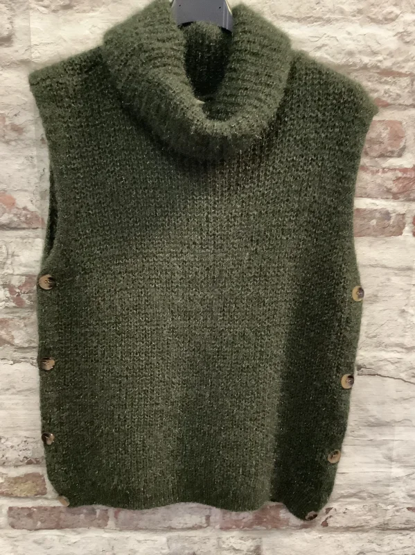 Pull sans manche col roulé | Jus de coco 