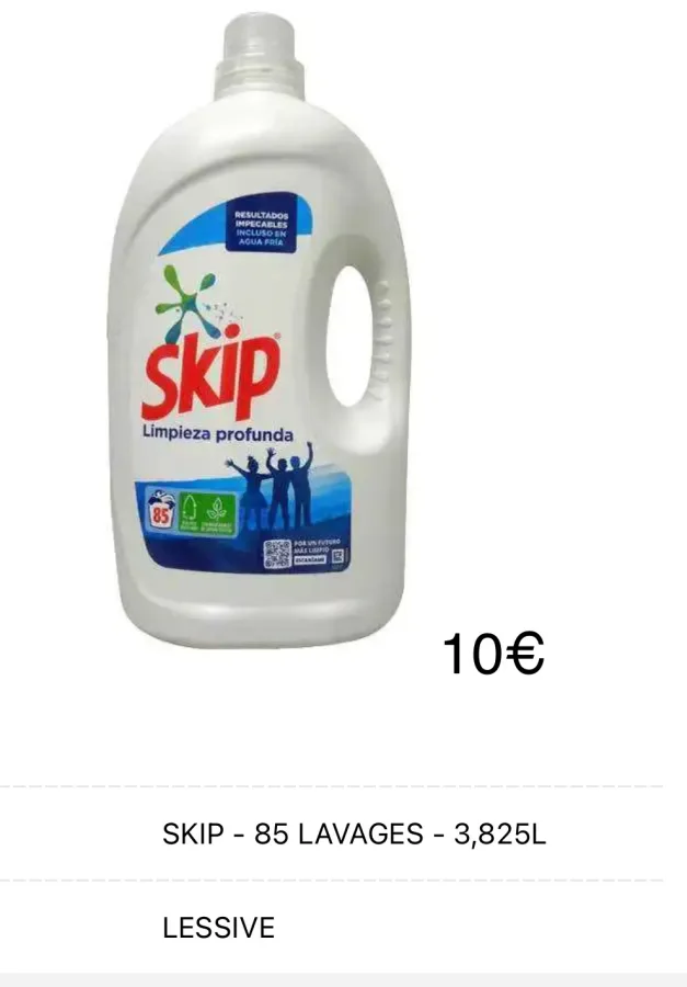 Skip 85 lavages | fresh home