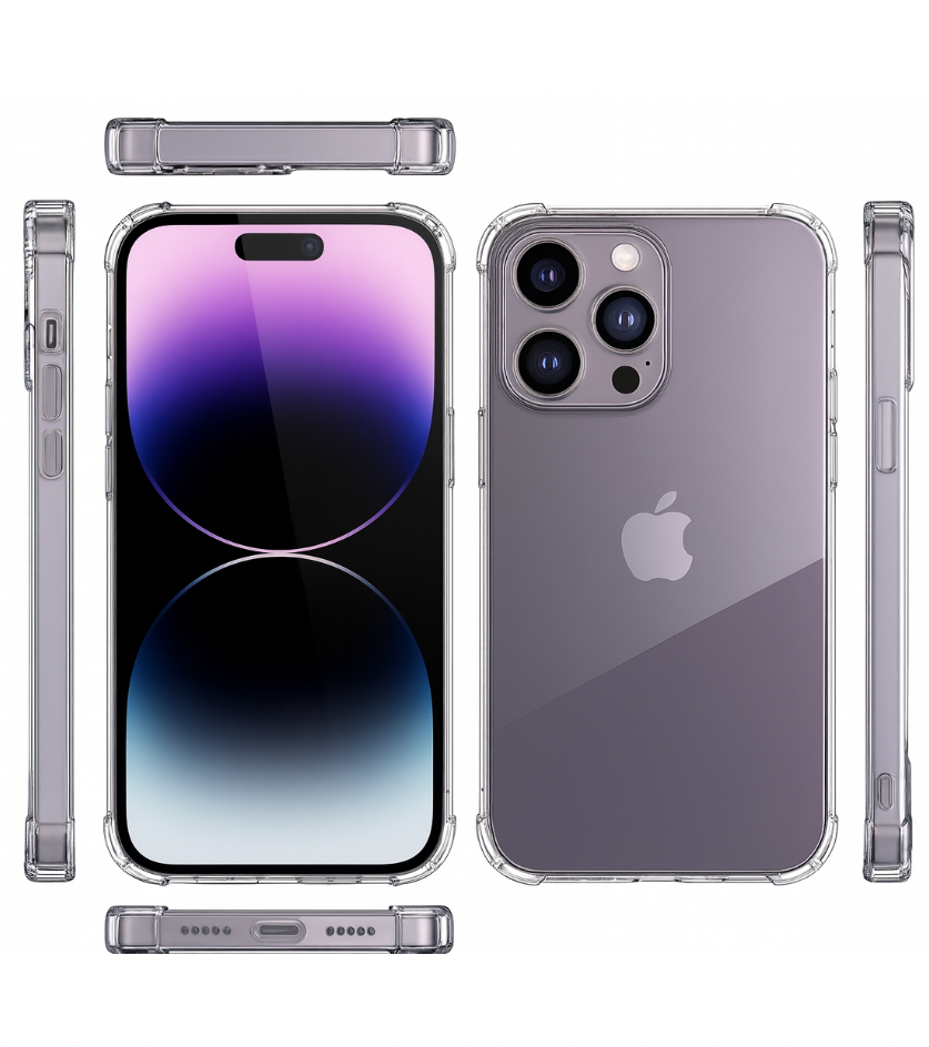 Coque transparente Renforcée iPhone | Beauty phone 