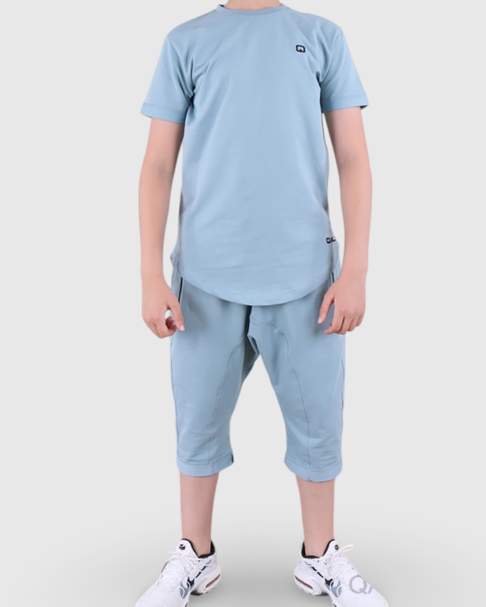 ENSEMBLE NAUTIK ENFANT ET ADO - BLEU CLAIR | AMCOSMETIK