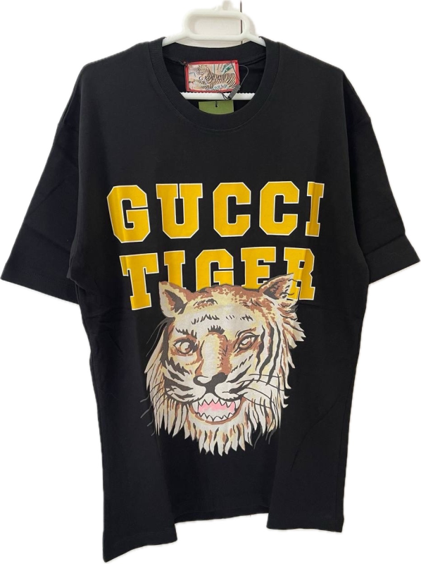 Gucci T-Shirt Tiger Black  | MASSIMOLUXURYOUTLET