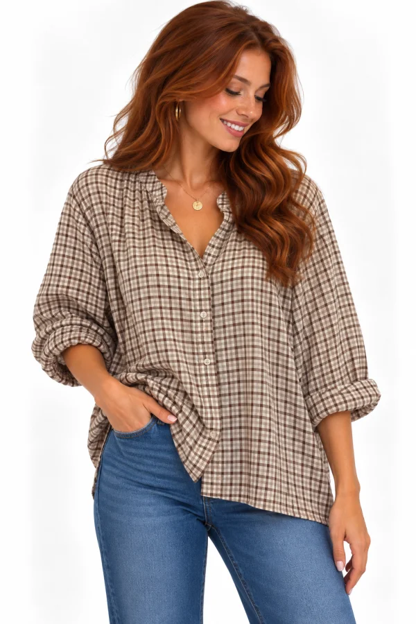 Chemise vichy | Jus de coco
