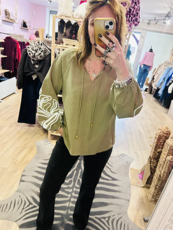 Blouse Athènes  | Les Bohémiennes Biganos