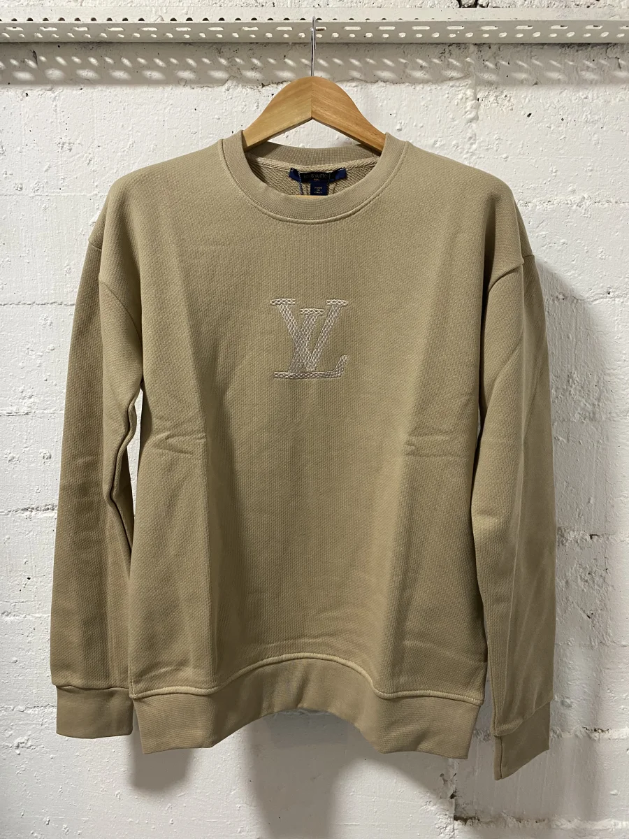 Louis Vuotton Maison Sweatshirt Beige  | MASSIMOLUXURYOUTLET