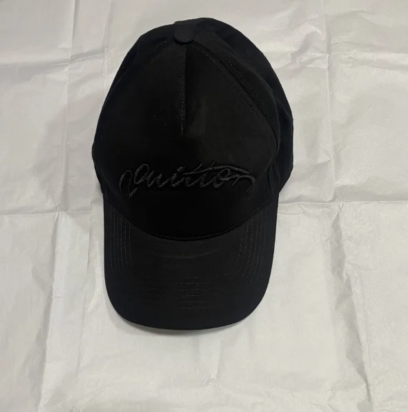 Louis Vuitton Baseball Cap Black/Black | 