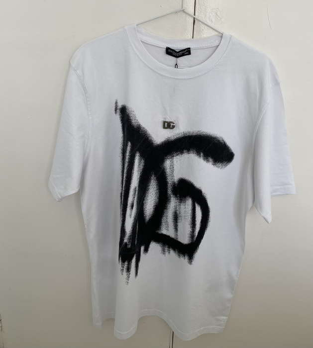 Dolce & Gabbana T-Shirt White DG | MASSIMOLUXURYOUTLET