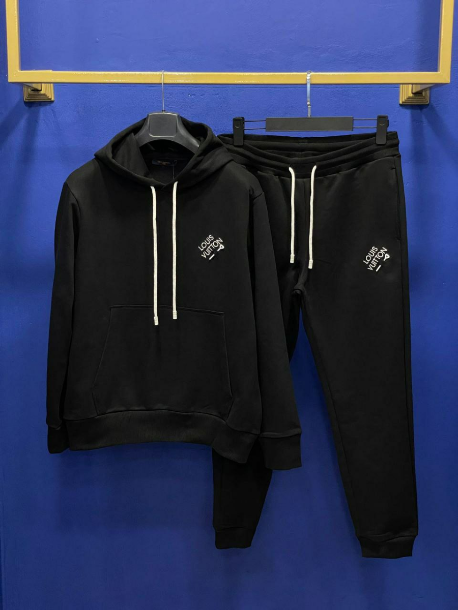 Louis Vuitton Tracksuit Black  | 
