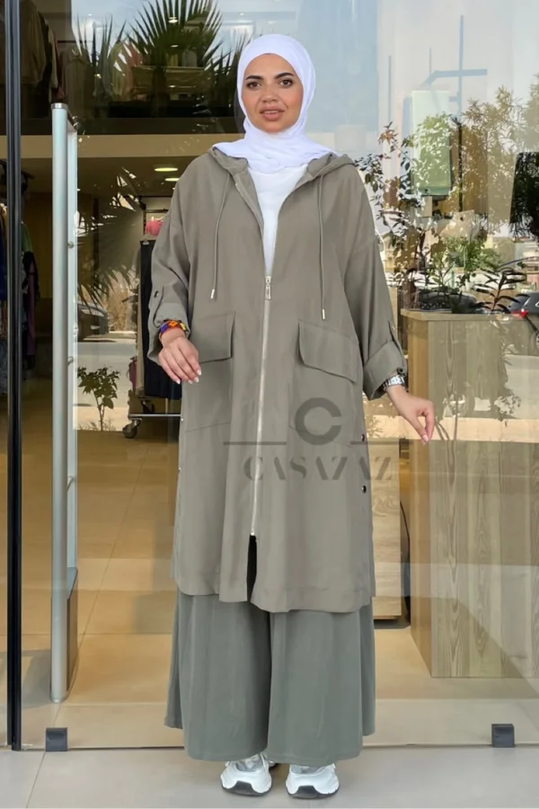 Trench boutton côté | CasaZaz