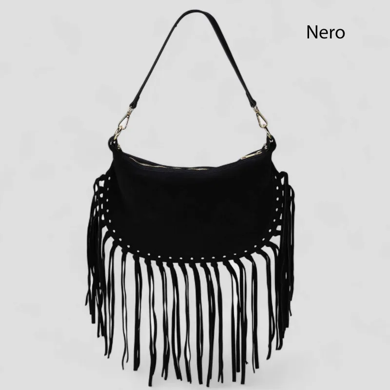 6078 - Borsa in camoscio  | Carvin Bags