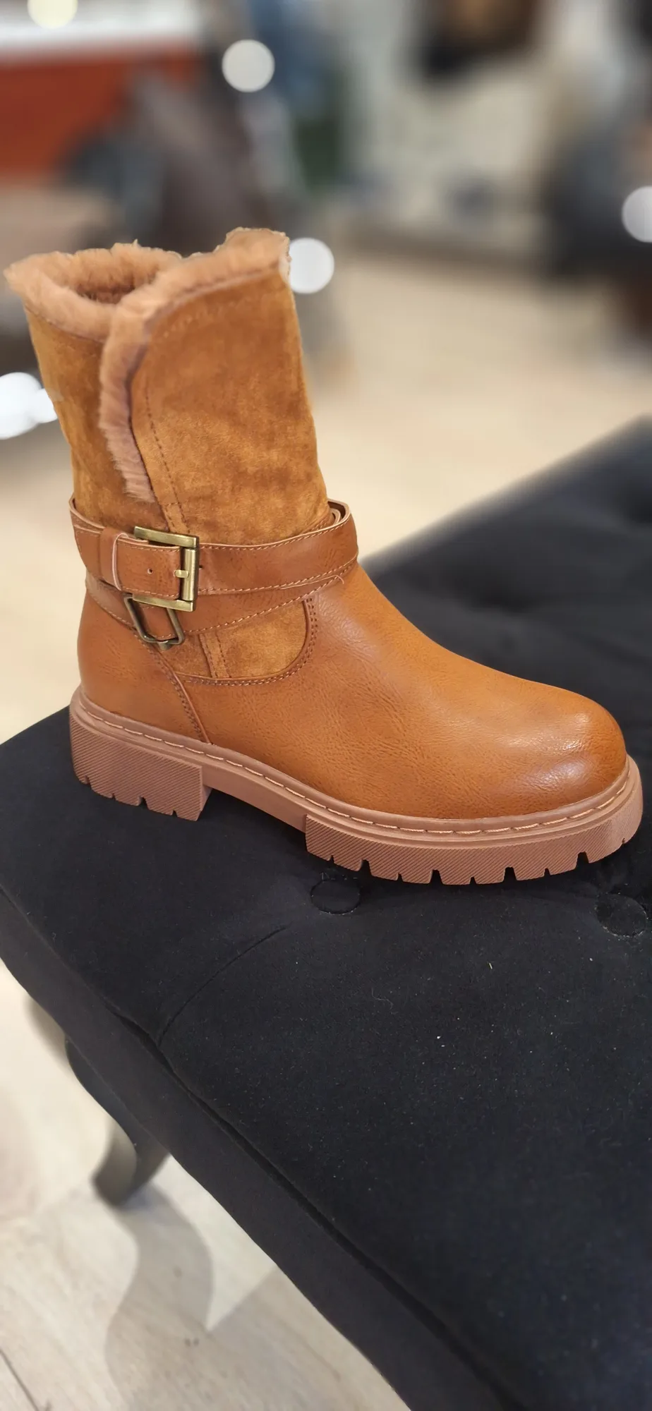 Bottines camel  | Rynalife