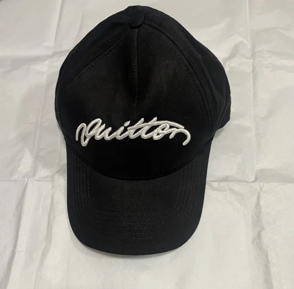 Louis Vuitton Baseball Cap Black/White | 