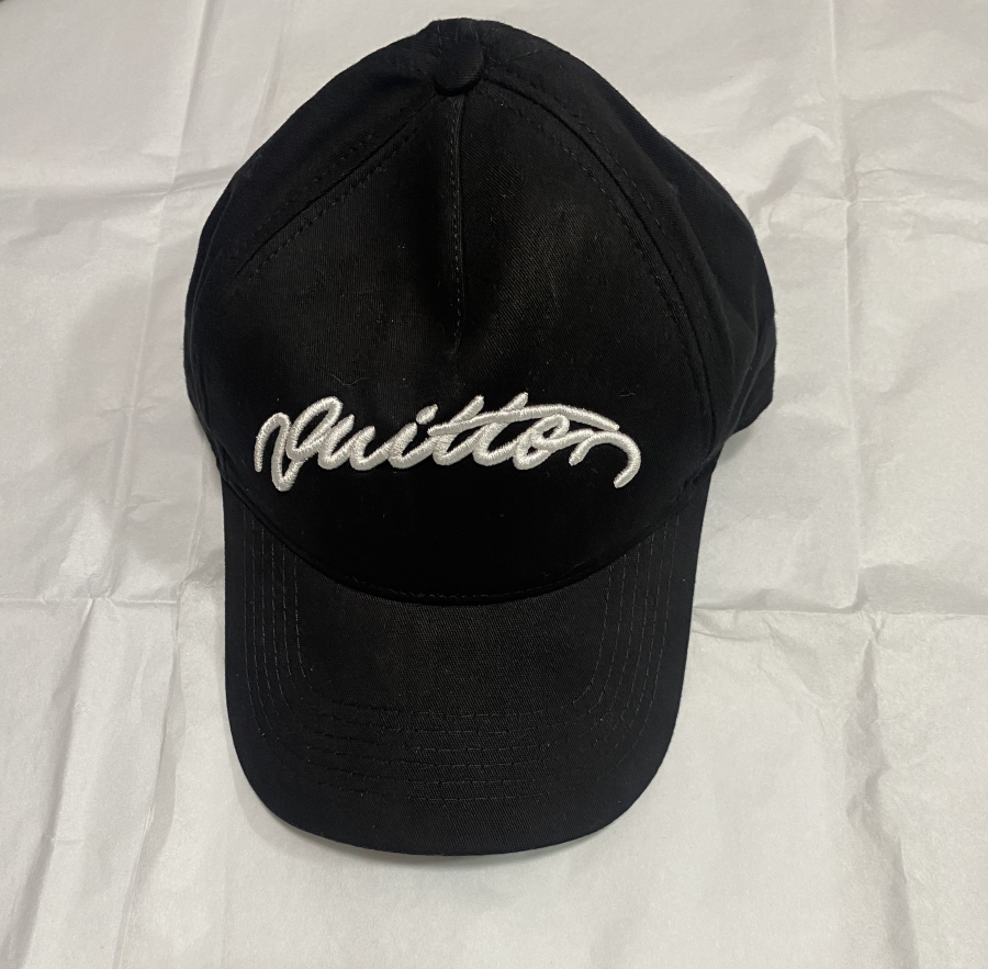 Louis Vuitton Baseball Cap Black/White | 