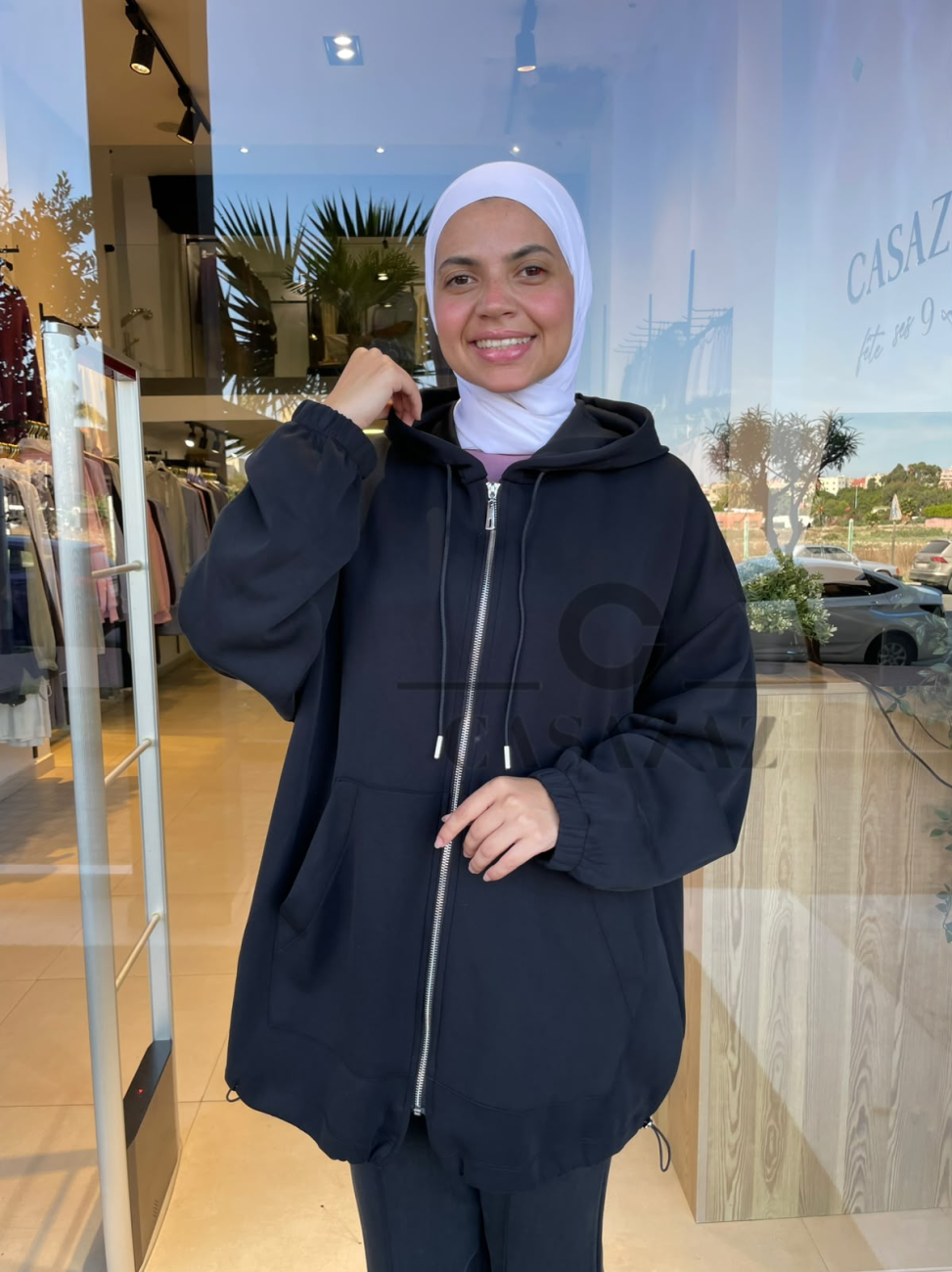 Capuche ZIP Poche Triangle | CasaZaz