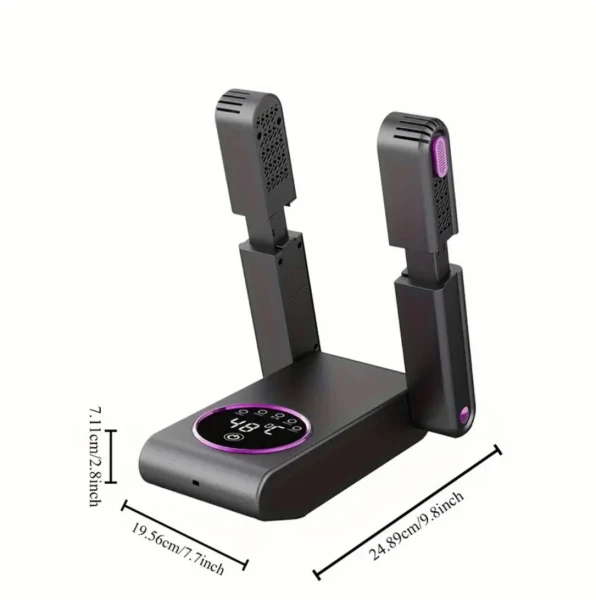 Secador de zapatos moderno negro  | STORE TECH MONGI E&E