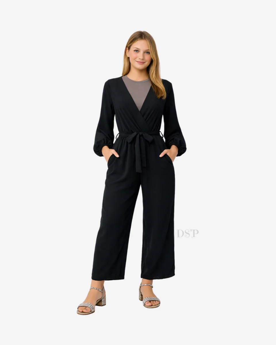 Combinaison cintrée femme/ado - Noir | Dîna Shop'
