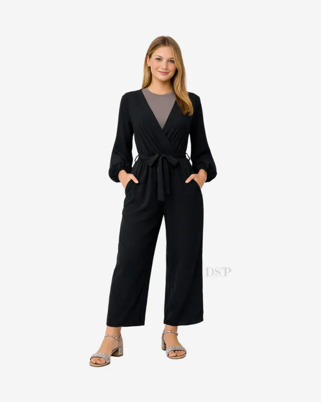 Combinaison cintrée femme/ado - Noir | Dîna Shop'