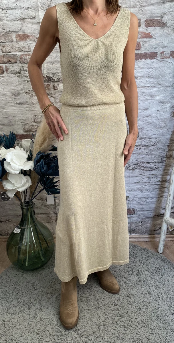 Jupe lurex | Jus de coco 