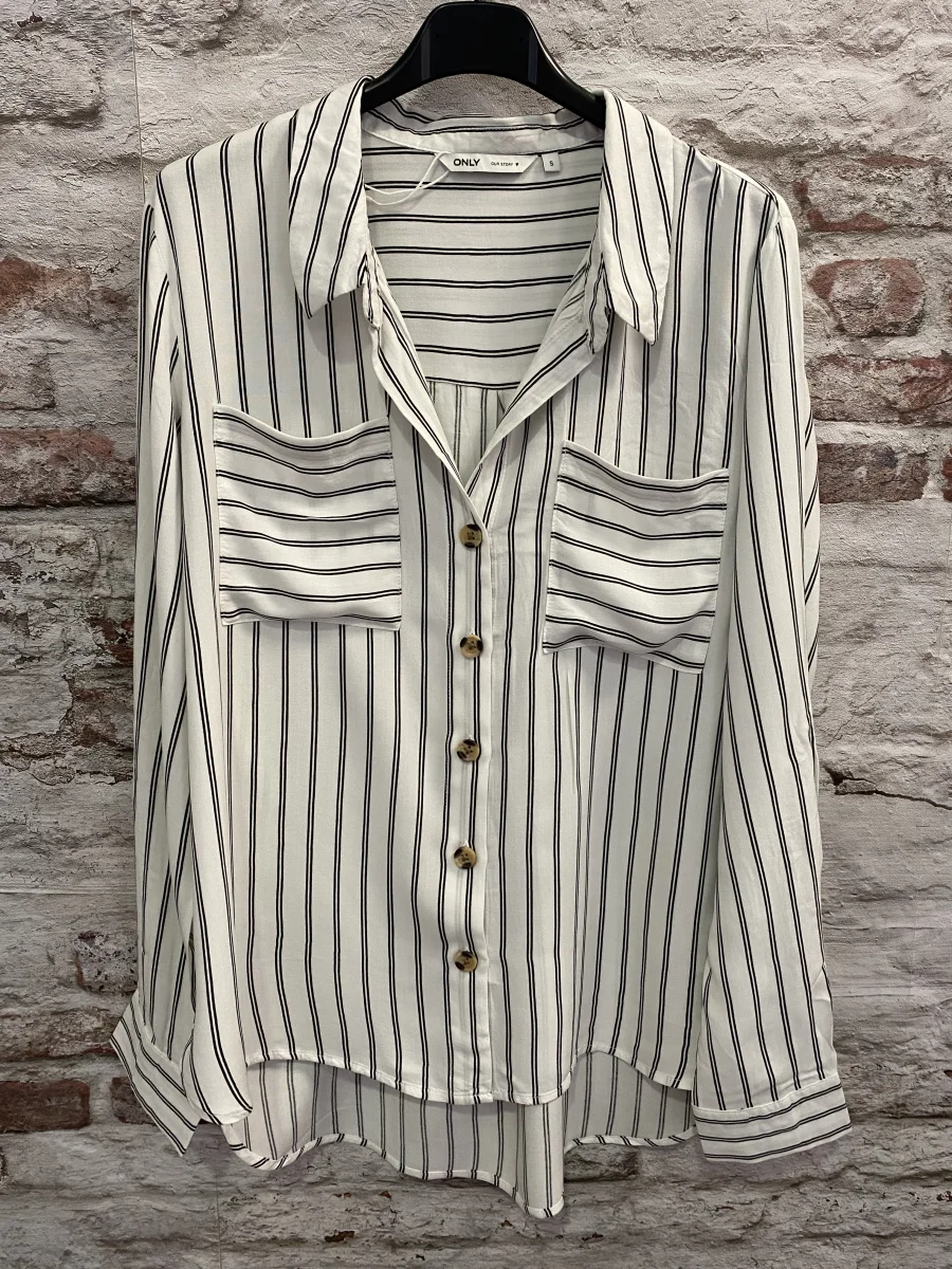 Chemise rayée | Jus de coco 