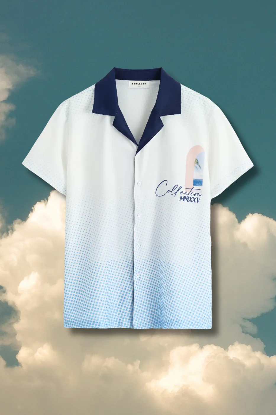 Camisa Havaiana Art Print Frilivin Cod.952 | definne