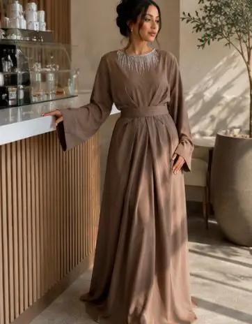 Robe manches longues | Pink Corner 974