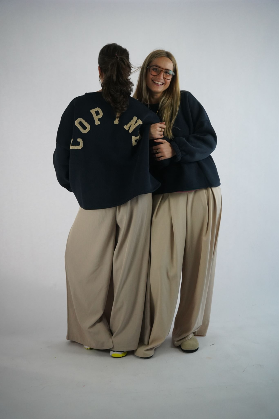 Pleated Side Pants | Salsa Color