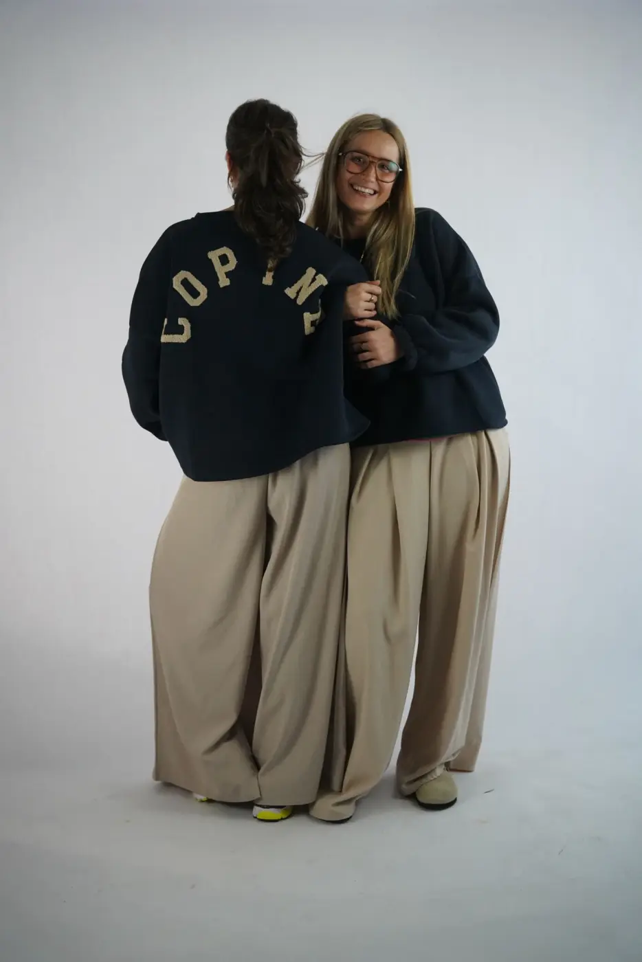 Pleated Side Pants | Salsa Color