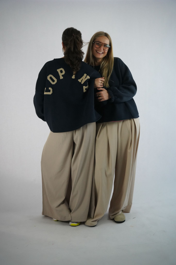 Pleated Side Pants | Salsa Color