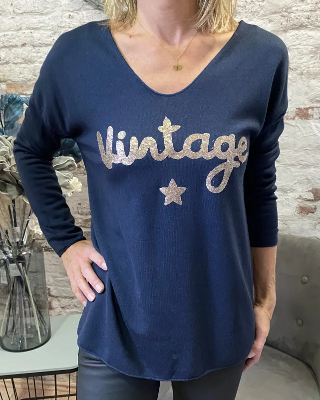 Pull vintage | Jus de coco 