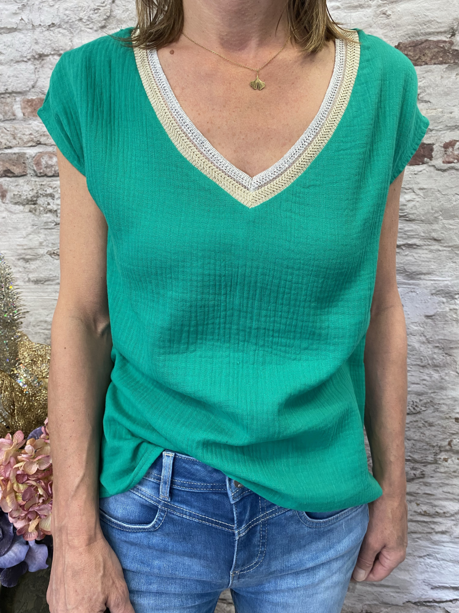 Top gaz de coton grande taille | Jus de coco 