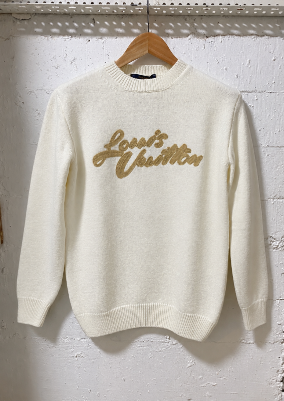 Louis Vuitton Knit Sweater Ivory Cream | 