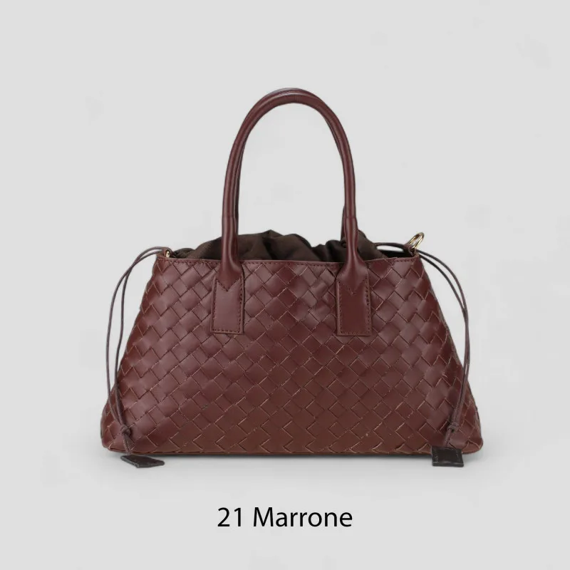 6037 - Borsa in pelle intreccio | Carvin Bags