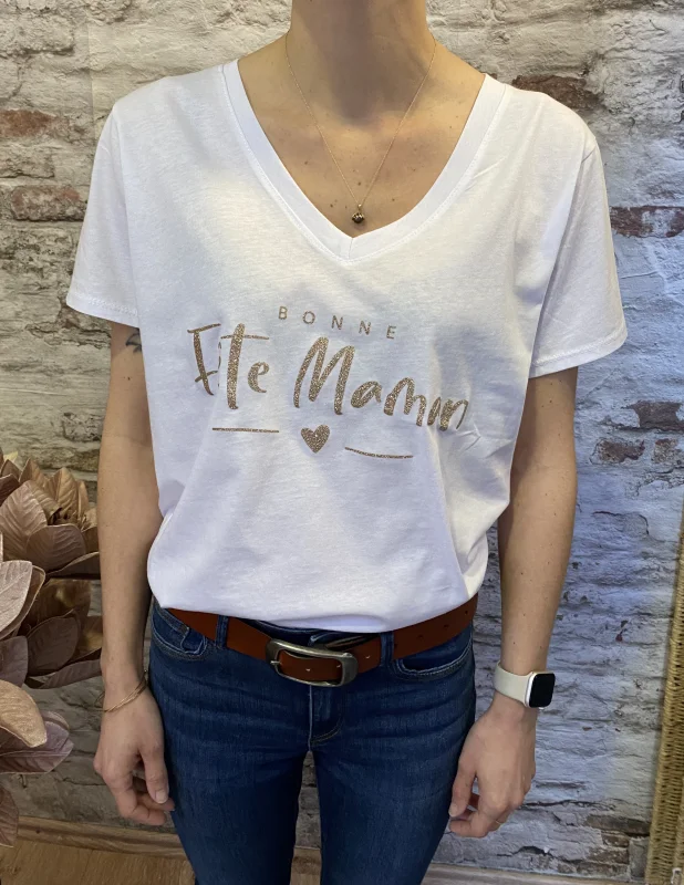 Tshirt bonne fete maman | Jus de coco 