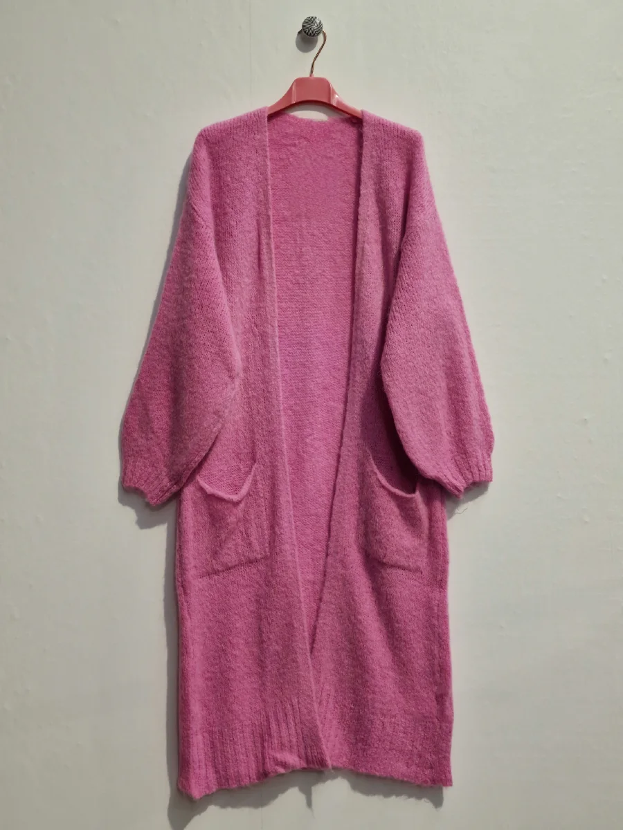 Long Pocket Cardigan | Salsa Color