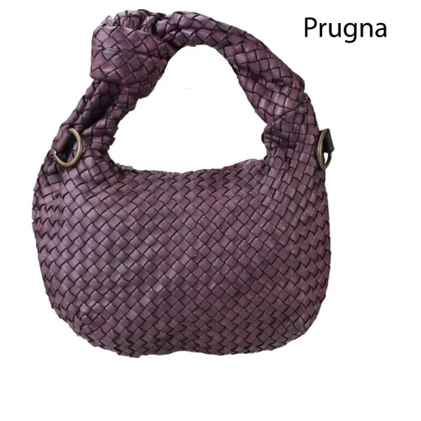 Borsa in pelle intrecciata  | Carvin Bags