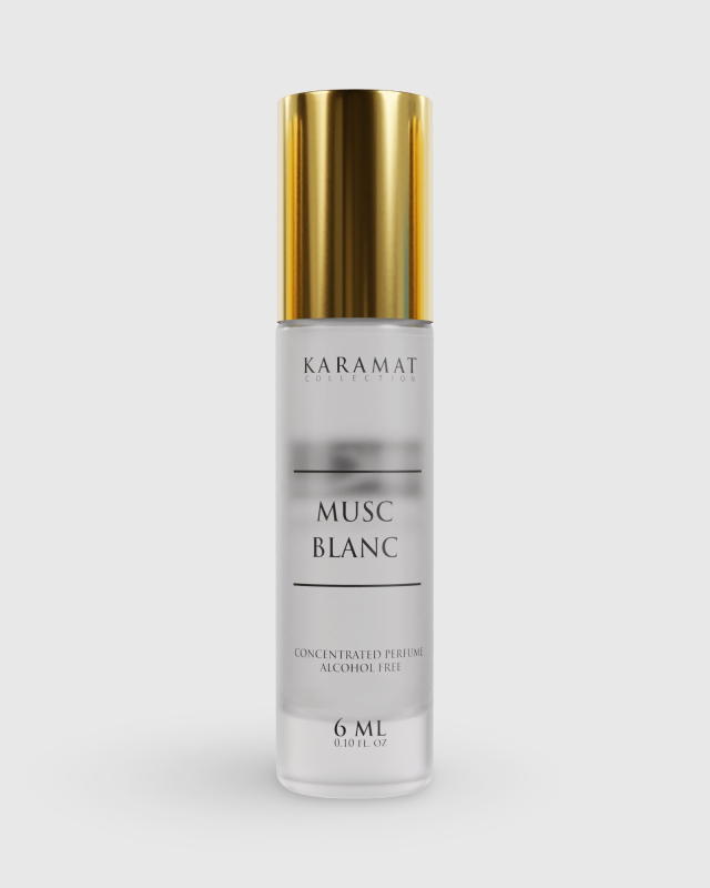 MUSC BLANC SANS ALCOOL 6ml | AMCOSMETIK