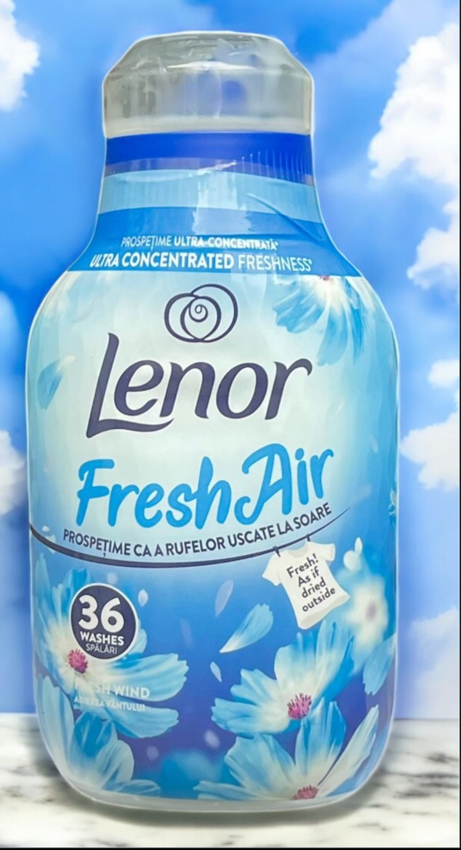 Lenor Air Frais, Adoucissant Linge, 36 lavages | Miniprix