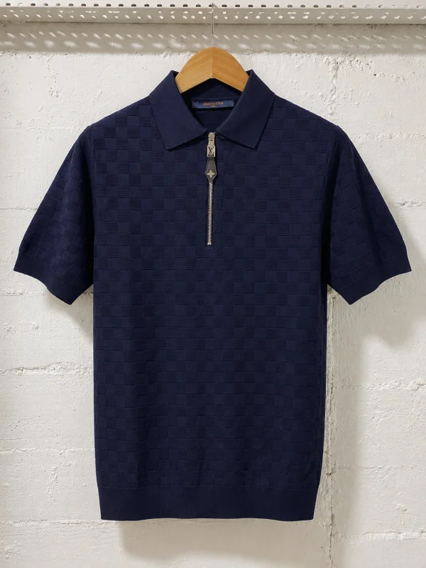 Louis Vuitton Halp Zip Blue  | MASSIMOLUXURYOUTLET