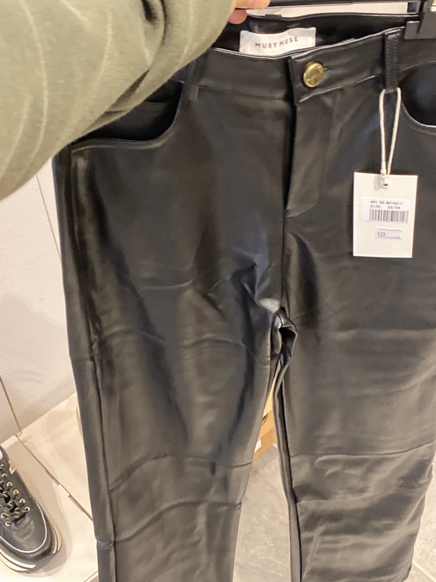 Pantalon similicuir  | Astra boutique 